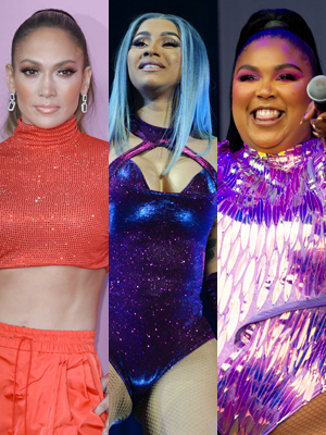 Jennifer Lopez, Cardi B, Lizzo