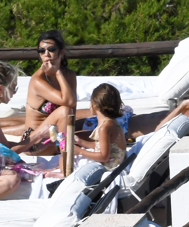 Kourtney Kardashian Penelope Disick Italy