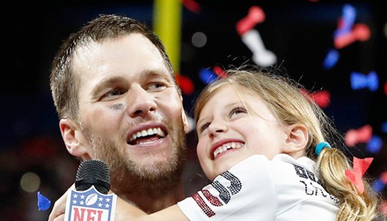 Tom Brady And Daughter Vivian