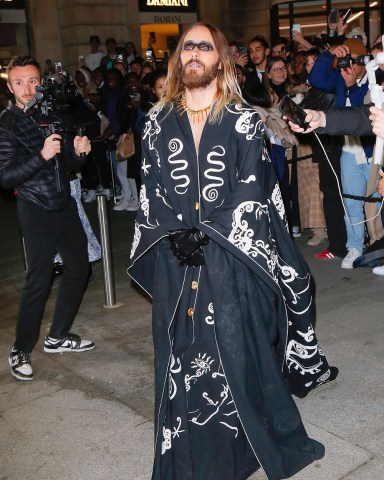 Jared Leto
Schiaparelli show, Arrivals, Autumn Winter 2023, Paris Fashion Week, France - 02 Mar 2023