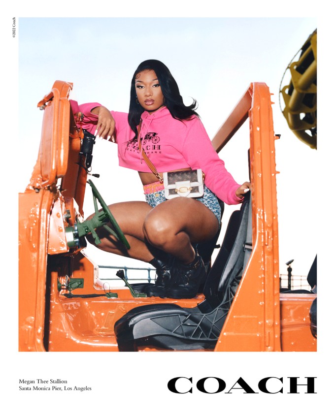 Megan Thee Stallion In A Coach Campaign