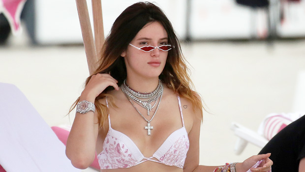 Bella Thorne in a bikini