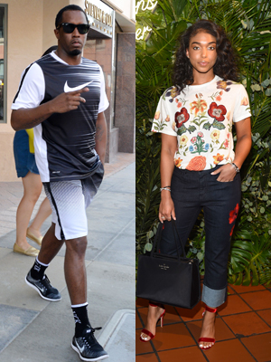 Diddy and Lori Harvey