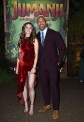 Dwayne Johnson, Lauren Hashian. Dwayne Johnson, right, and Lauren Hashian arrive at the Los Angeles premiere of "Jumanji: Welcome to the Jungle" on in Hollywood, Calif
LA Premiere of "Jumanji: Welcome to the Jungle", Hollywood, USA - 11 Dec 2017