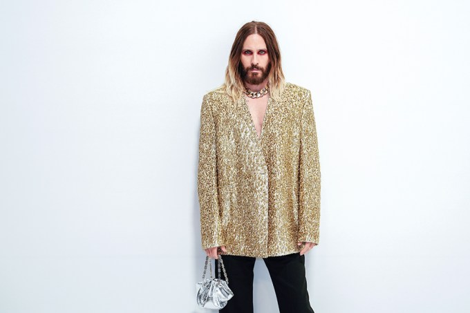 Jared Leto at Paris Fashion Week