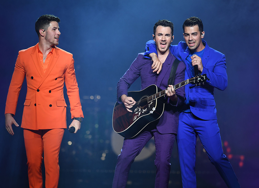 The Jonas Brothers in concert at the American Airlines Arena, Miami, Florida, USA - 07 Aug 2019