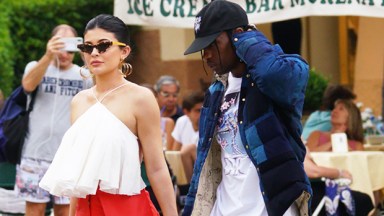 Kylie Jenner Travis Scott Italy