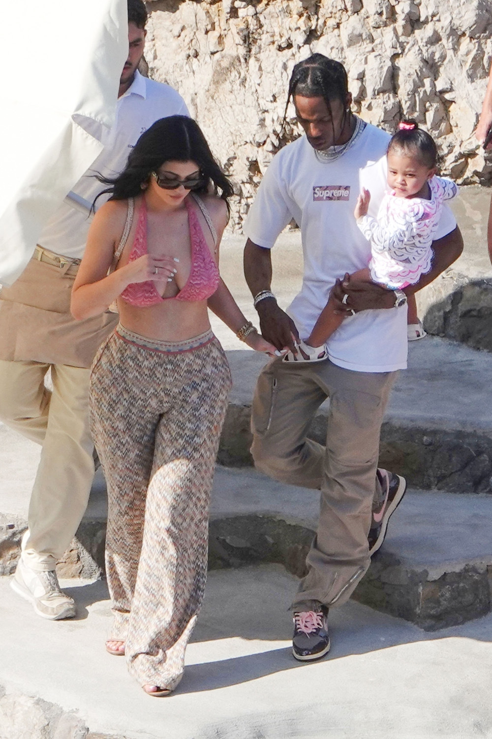 Kylie Jenner and Travis Scott take their Italian vaction to Nerano!