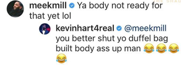 Meek Mill, Kevin Hart