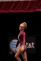 Nastia Liukin Nastia Liukin competes in balance beam during the women's senior division at the U.S. gymnastics championships, in St. Louis
US Championships Gymnastics, St. Louis, USA