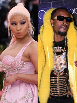 Nicki Minaj and Safaree Samuels