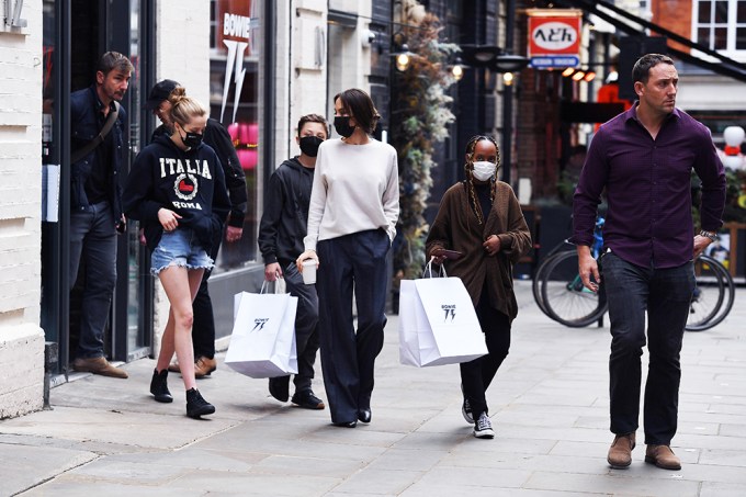 Shiloh Jolie-Pitt shopping in London