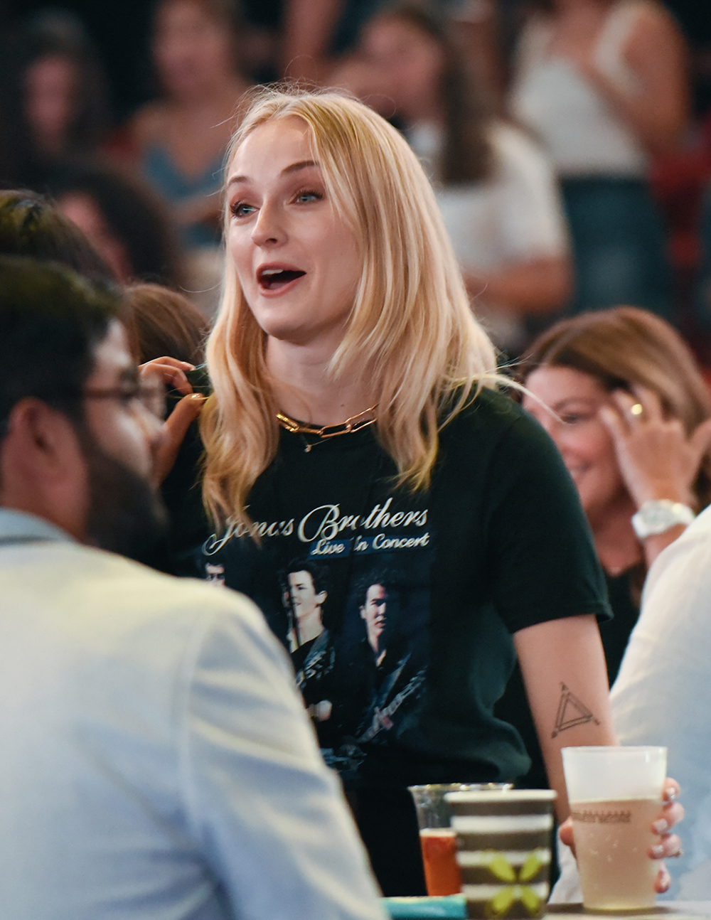 Sophie Turner And Priyanka Chopra Attend The Jonas Brothers Miami Concert