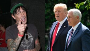 Tommy Lee, Donald Trump, Mike Pence
