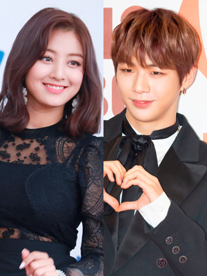 Jihyo and Kang Daniel