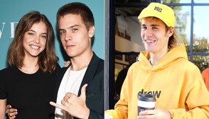 Barbara Palvin, Dylan Sprouse and Justin BIeber
