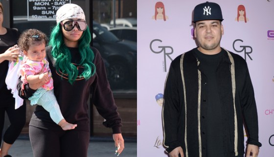 Blac Chyna, Dream & Rob Kardashian