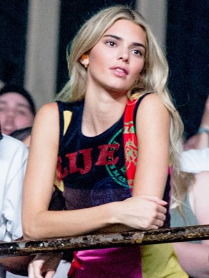 Kendall Jenner at fashion week