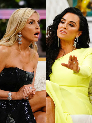 Camille Grammer and Kyle Richards