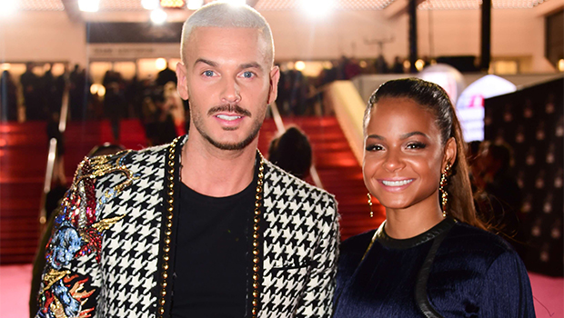 Christina Milian & Matt Pokora on the red carpet