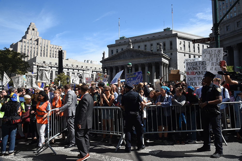 Global Strike for Climate Change, New York, USA - 20 Sep 2019