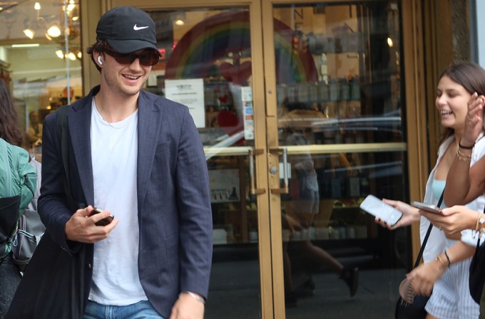 Joe Keery Leaving Studio