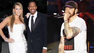 Mariah Carey, Nick Cannon, Eminem