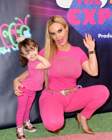 Nicole Coco Austin, Chanel Nicole MarrowDreamWorks 'Trolls The Experience' interactive exhibit preview, New York, USA - 14 Nov 2018