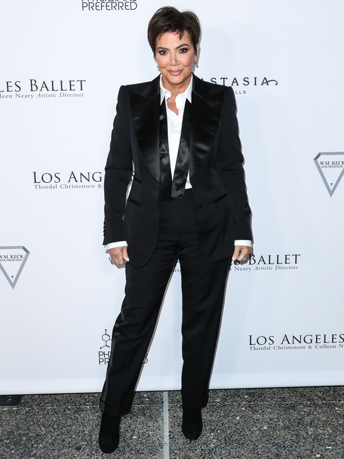 Kris Jenner at the 2020 Los Angeles Ballet Gala