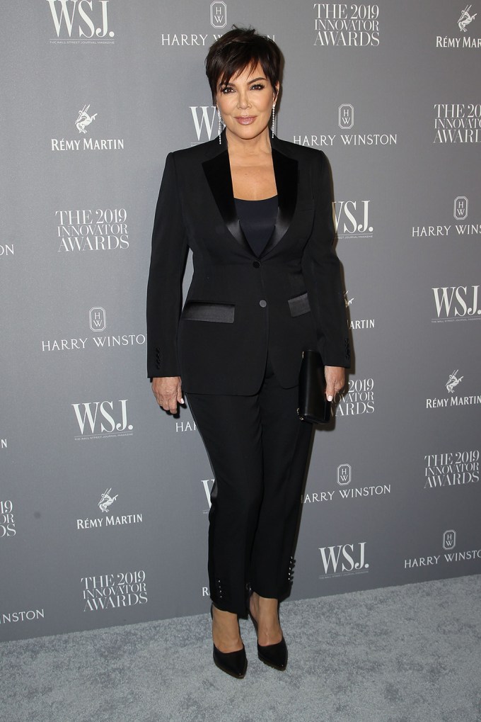 Kris Jenner at a WSJ Magazine Party