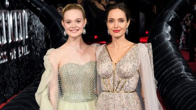 Elle Fanning Angelina Jolie