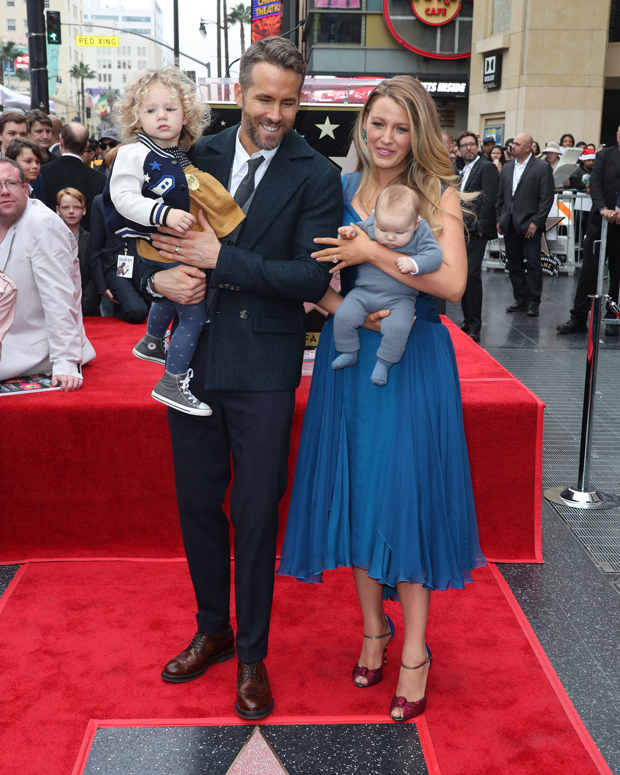 Blake Lively, Ryan Reynolds and their daughters