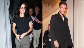 Courteney Cox & David Beckham