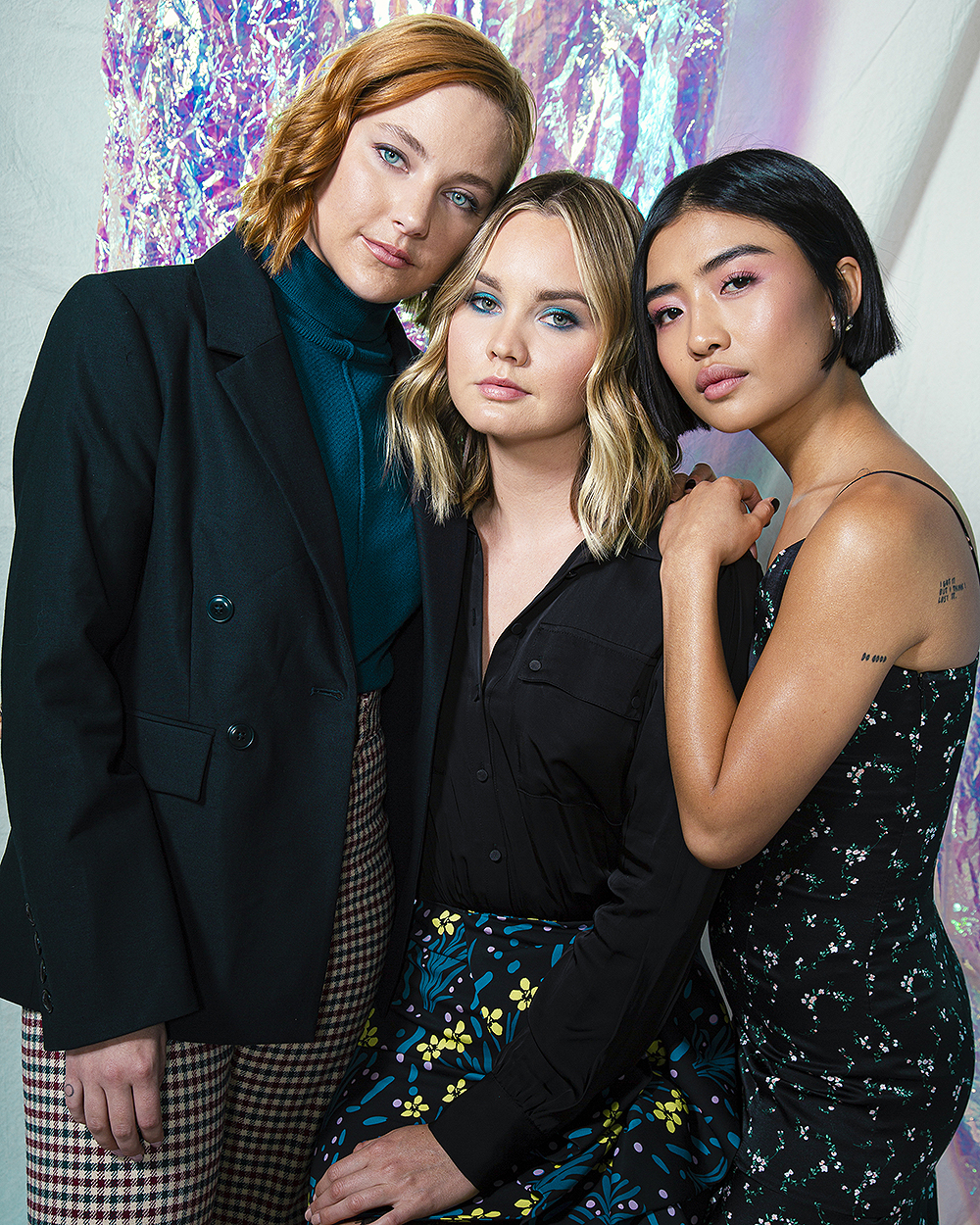 The 'Light As A Feather' cast stops by HollywoodLife's NYC studio