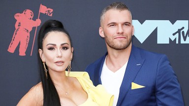 JWoww & Zack Carpinello on the red carpet