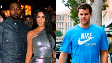 Kanye West, Kim Kardashian & Kris Humphries