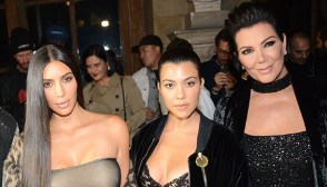 Kris Jenner with Kim & Kourtney Kardashian