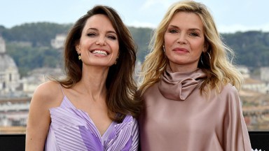 angelina jolie, michelle pfeiffer rome