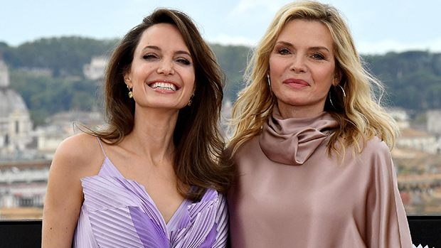 angelina jolie, michelle pfeiffer rome