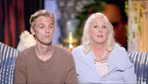 Aaron Carter and his Mom