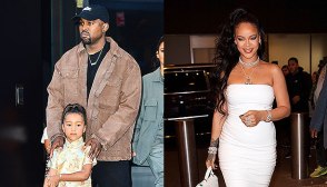 kanye west north west out dress rihanna