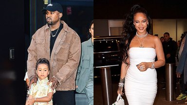 kanye west north west out dress rihanna