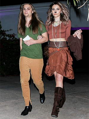 paris jackson gabriel glenn scooby-doo halloween costume