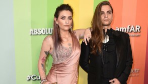 paris jackson gabriel glenn amfar gala