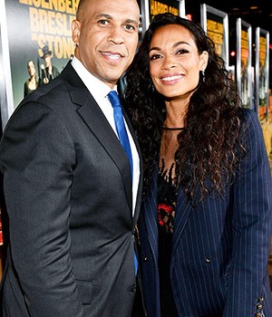 Rosario Dawson Cory Booker