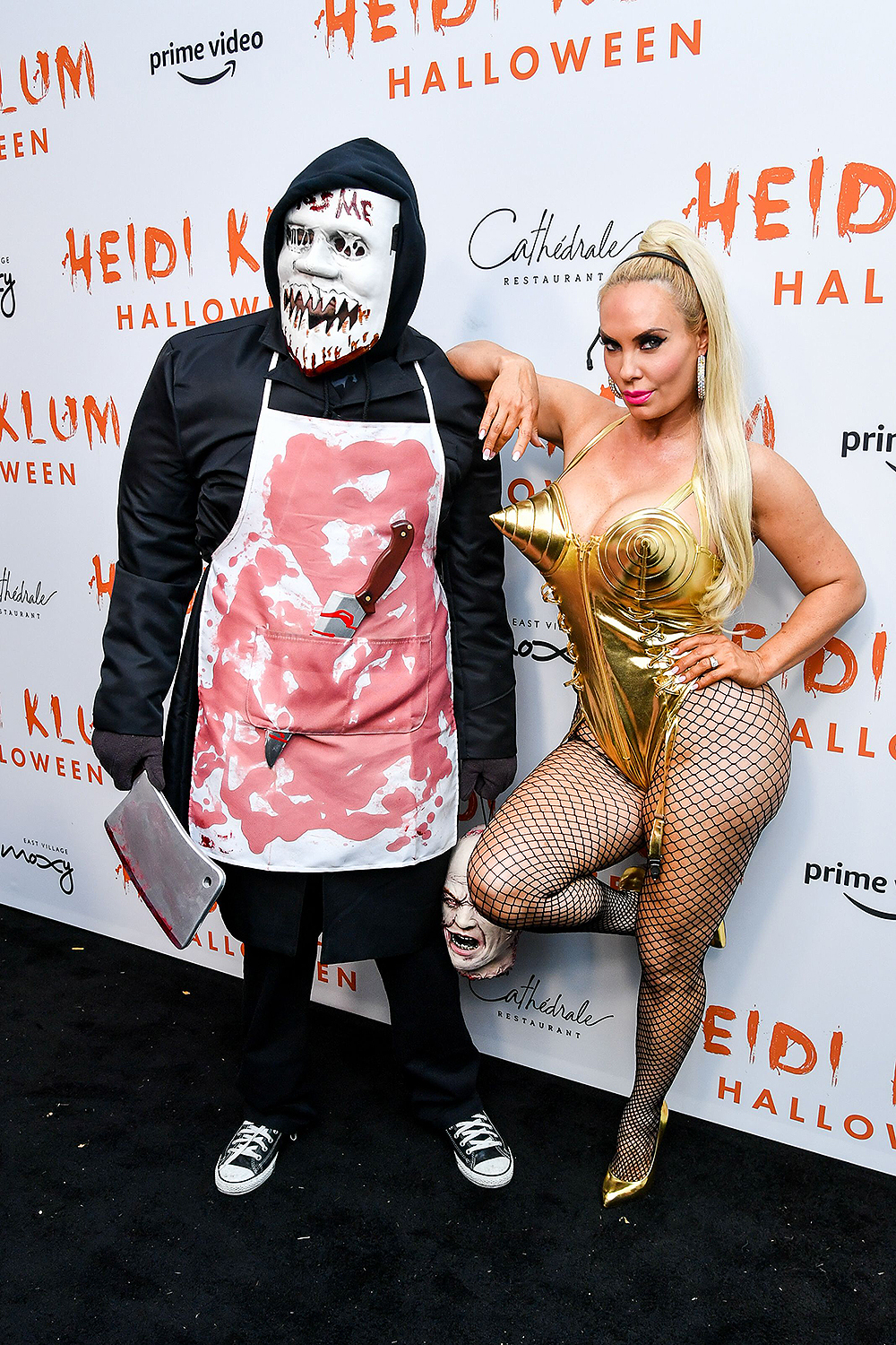 Heidi Klum's 20th Annual Halloween Party presented by Amazon Prime Video and SVEDKA Vodka, Arrivals, Cathedral Restaurant at Moxy East Village Hotel, New York, USA - 31 Oct 2019