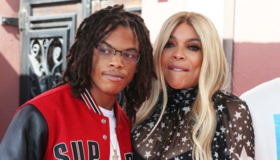 Wendy Williams & son Kevin Hunter Jr. at her Hollywood Walk of Fame ceremony