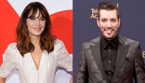 zooey deschanel jonathan scott haunted house pic