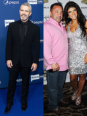 Andy Cohen, Teresa Giudice, Joe Giudice