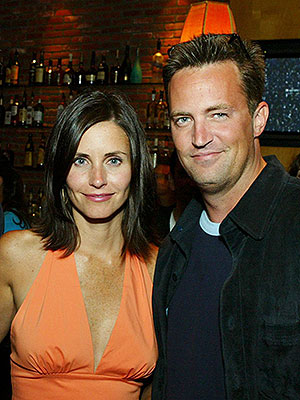 Courteney Cox and Matthew Perry